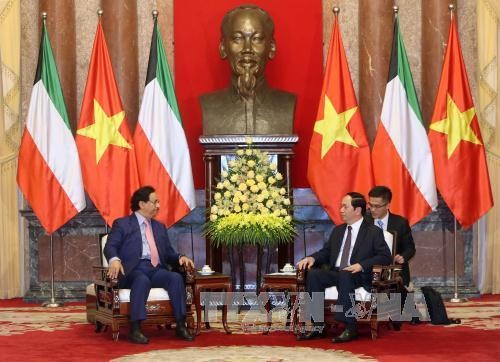 Vietnam welcomes Kuwait’s enterprises: President Tran Dai Quang - ảnh 1